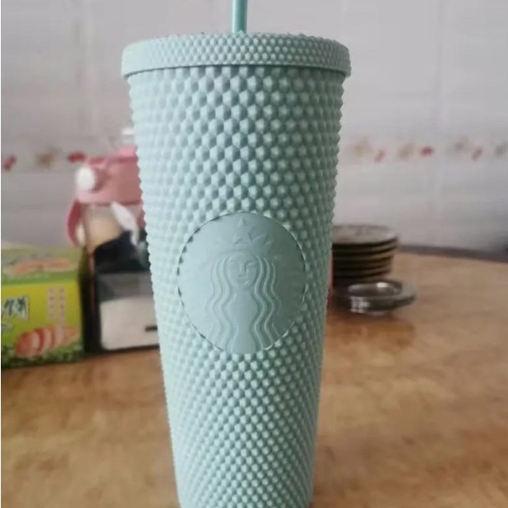 Starbucks Mint Studded Matte Tumbler, 24 oz, cold beverage tumbler, Brand new***
